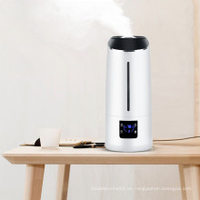 El precio de fábrica de la lámpara LED de escritorio de 6,5 litros de capacidad de humidificador de aire de niebla fría ultrasónica digital con purificar y temporizador